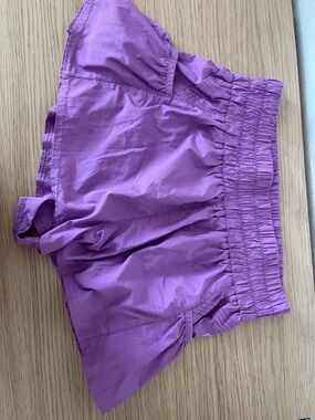 FP Movement by Free People Lavender Elastic Waist Athletic Shorts